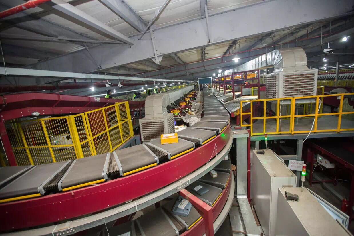 双层环形分拣机